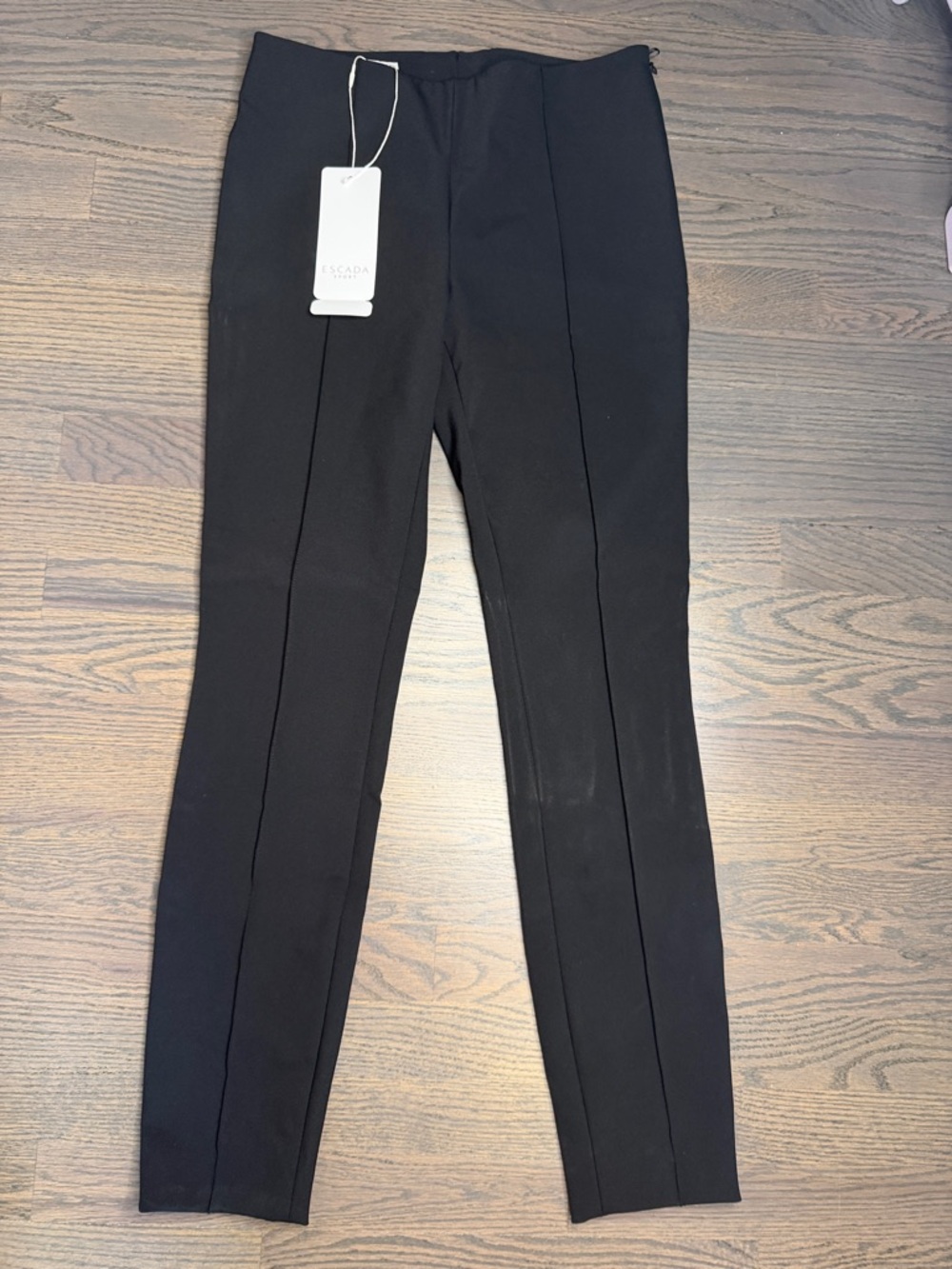 Escada Black Tailored Women Dress Pants